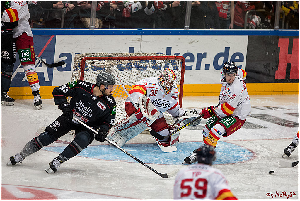DEL, Koelner Haie - Duesseldorfer EG, 14.02.2017